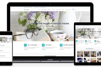 make an elegant wordpress website with amazing features