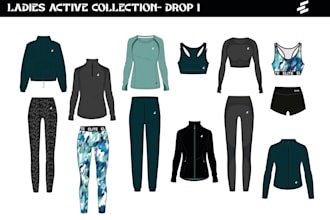 design ladies active collection