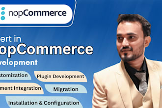 develop your nopcommerce website with custom plugins
