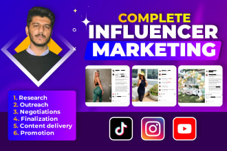 do complete influencer marketing outreach