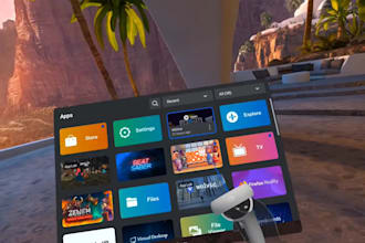create multiplayer virtual reality game for oculus quest VR