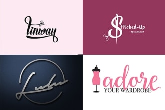 do fashion cosmetics beauty yoga spa logo design