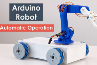 do arduino robotics, automation and mechatronics projects