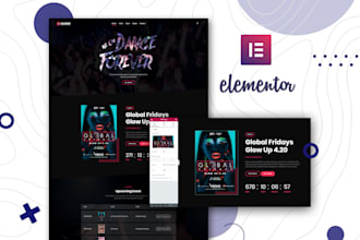 create a stunning page with elementor pro