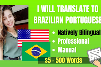translate english to brazilian portuguese professionally
