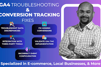 do advanced google analytics 4 setup and ecommerce implementation