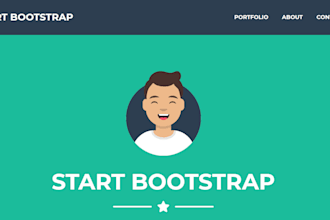 develop responsive websites using bootstrap