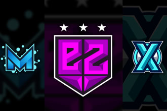 create cool text logo esport for your kick, twitch, youtube, facebook