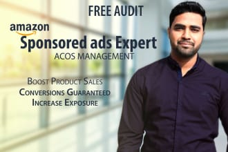 setup, optimize and manage amazon fba PPC campaigns for maximum sales and ROI
