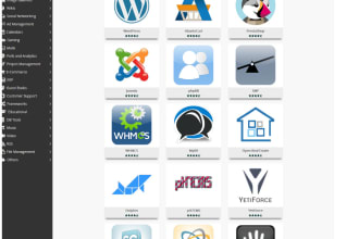 create web server with web control panel