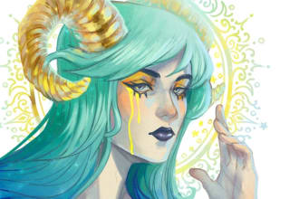 draw your dnd character portait in my style