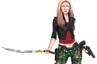 draw you as famous movie character