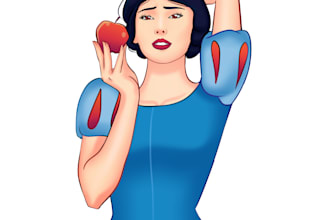draw you as disney princess style