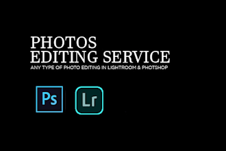 do bulk photo editing retouching in lightroom and photoshop