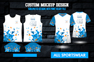 do custom jersey design or sublimation jersey