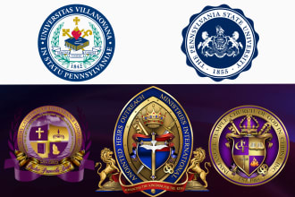 create a professional ministry or church seal logo