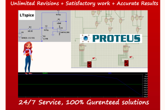 design lt spice and proteus circuit