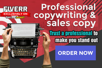 do professional website and ads copywriting