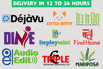do a professional creative logo design