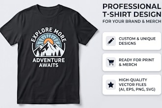 make custom design for t shirt printing