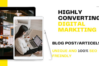 write SEO digital marketing article in 48 hours