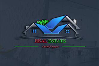 design real estate logo in 24 hours