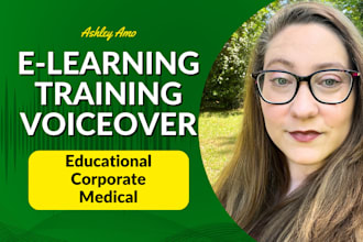 record your elearning, training or educational voice over