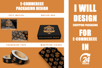 design poly mailer bag, mailer box premium packaging for your brand