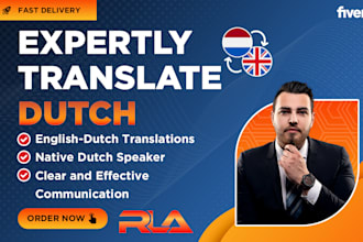 expertly translate dutch for you