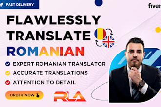 flawlessly translate romanian for you