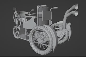do your 3d modelling tasks in blender