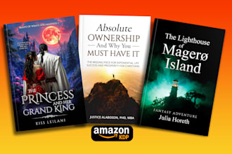 do amazon KDP book cover, ebook cover, amazon KDP cover