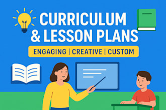 lesson writing  curriculum creation