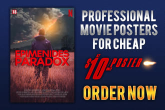 design professional movie posters for cheap
