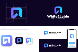 design unique modern app icon logo in 24 hours
