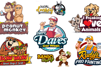design professional cartoon character or mascot logo