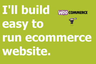 build an easy to run ecommerce website