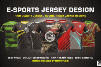 design any custom sportswear uniform with 3d sports mockup