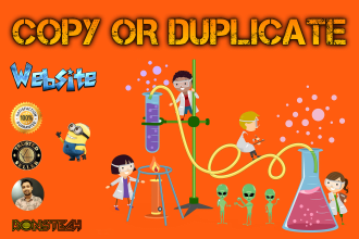 copy clone or duplicate any website design