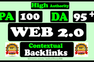 create 100 web 2 0 backlinks
