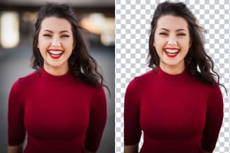 photoshop hair masking and layer mask  fast delivery