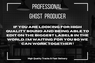 make high quality track minimal, tech house, techno