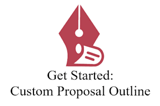 create a proposal outline for a govt contract