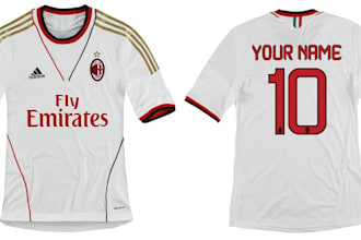 personalize Ac MILAN jersey