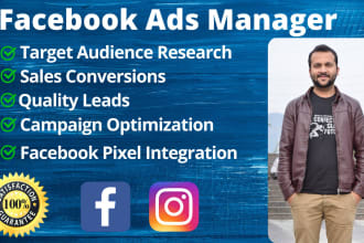 setup facebook ads campaign for quality leads and sales conversion