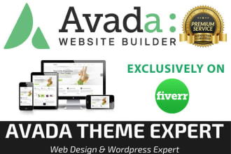 design responsive website with avada using wordpress