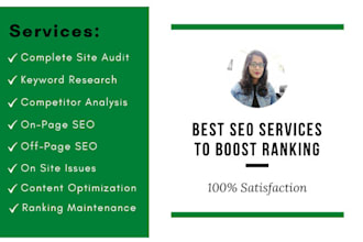 provide best SEO services to boost ranking