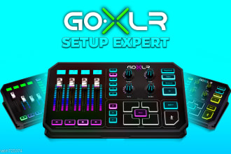 setup tc helicon goxlr for dual PC streaming or recording