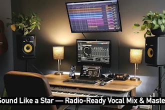 edit, tune, mix and master your song professionally