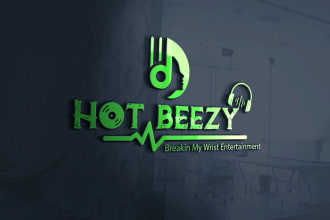 design great or attractive  dj rap epk ,store and text logo
